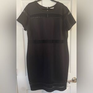 Blue Sky Black Dress Size 2X